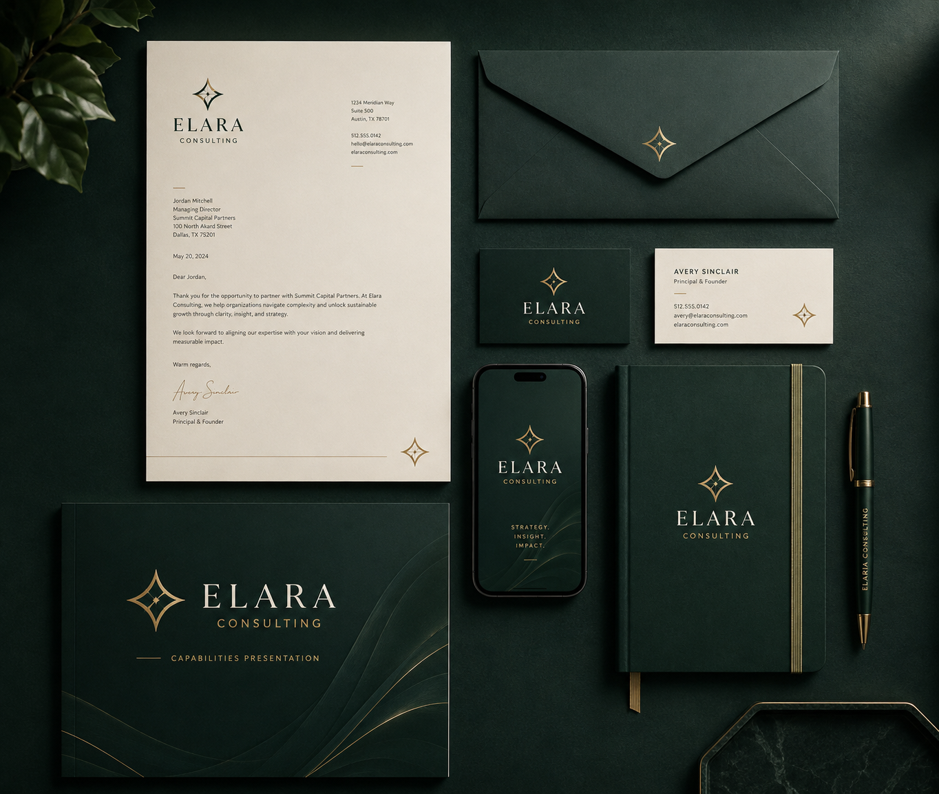 Branding portfolio project