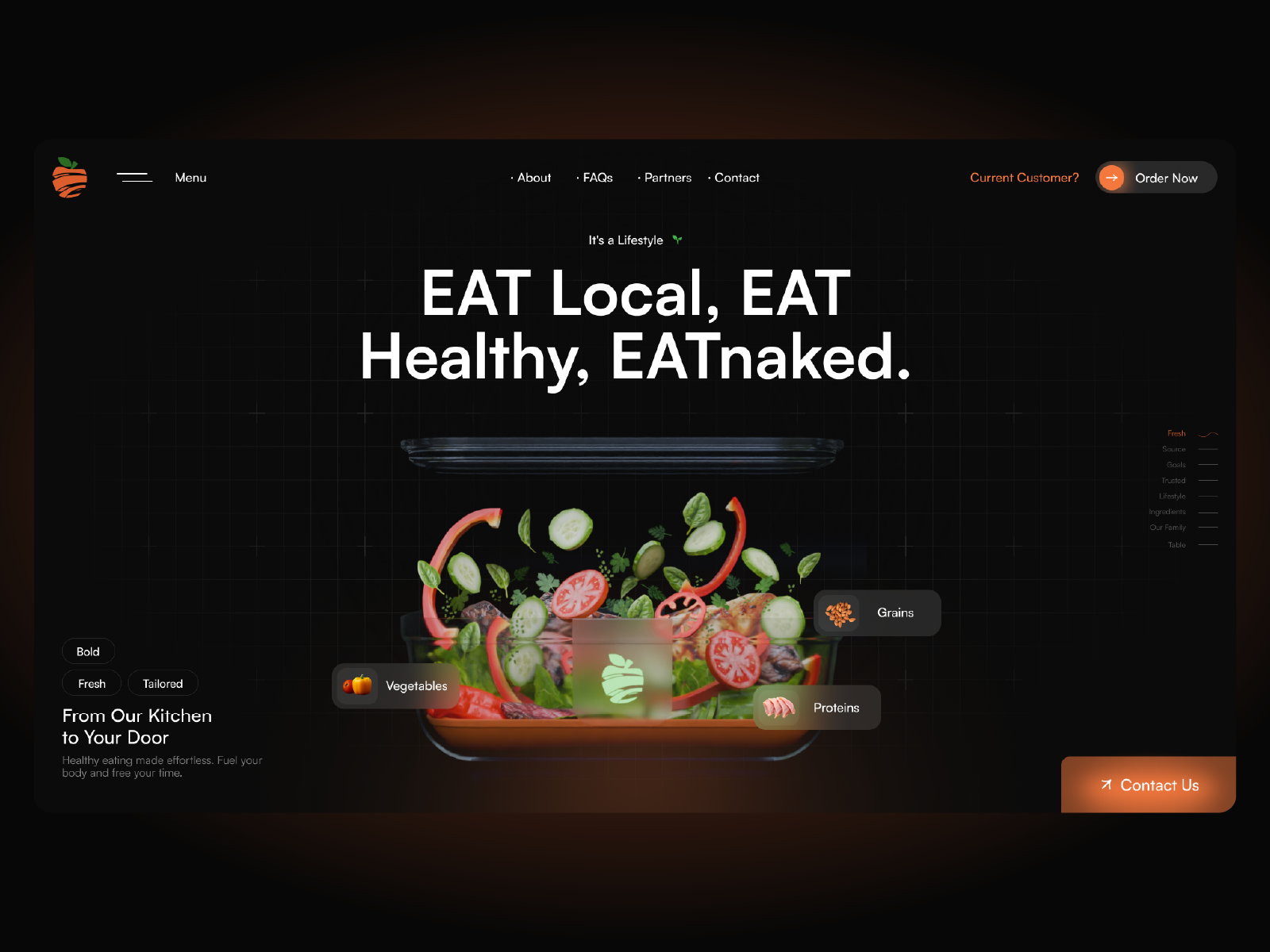 Custom Website Development portfolio project