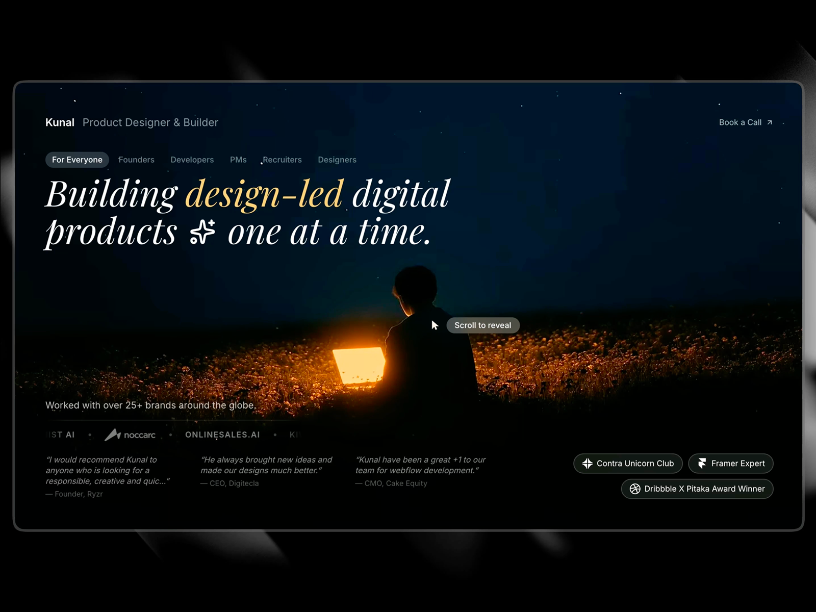 Custom Website Development portfolio project