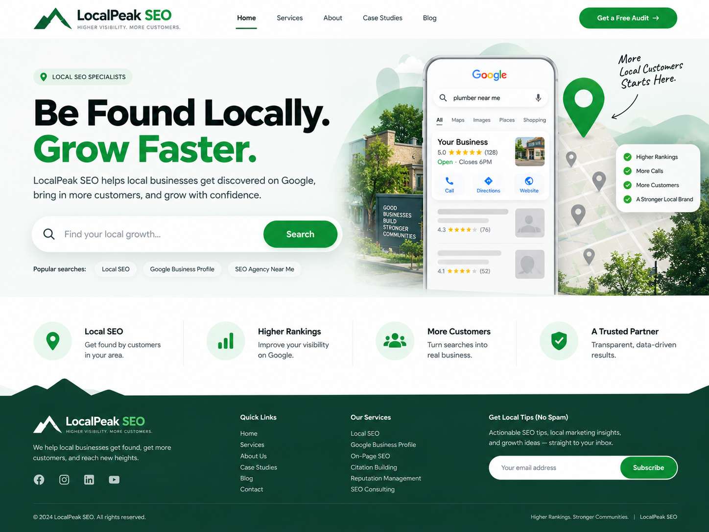 SEO portfolio project