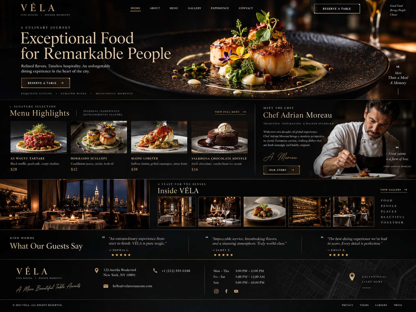 Web Design portfolio project