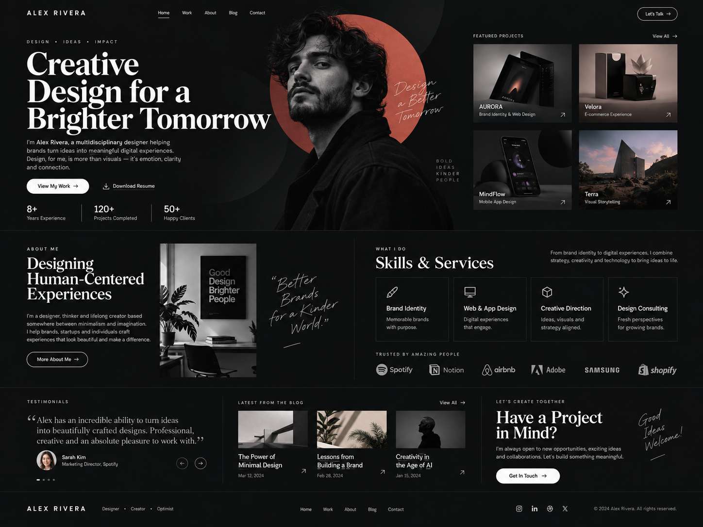 Web Design portfolio project